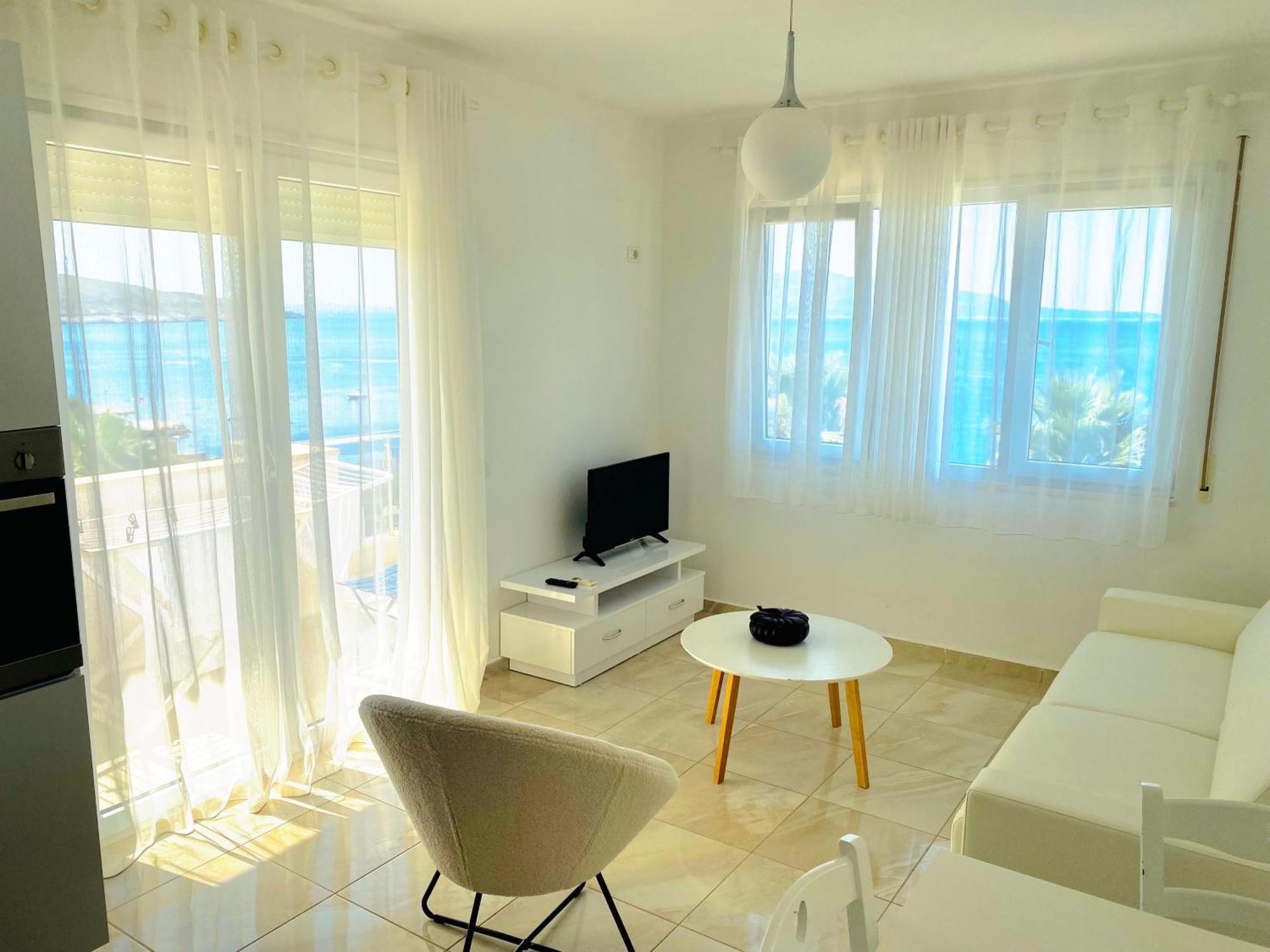 White Residence Apartament Sarande Luaran gambar